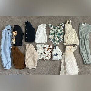 Summer Baby Lot 2-9M